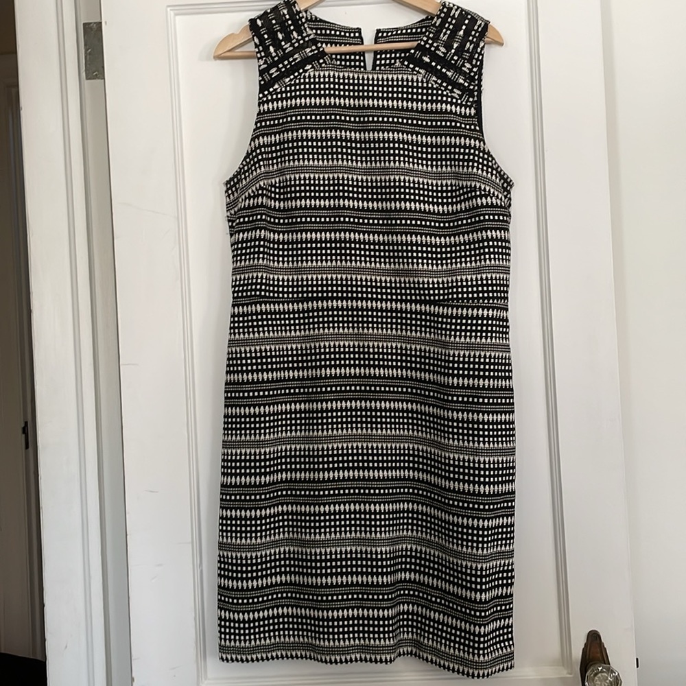 Black & White Banana Republic Shift Dress 🖤